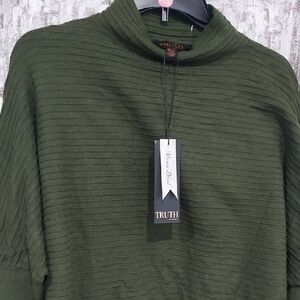 Truth Forest Green Men's Turtleneck Sweater